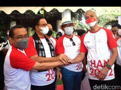 RK Unggah Foto Bareng Anies-Ganjar-Pratikno, Warganet: Presiden Masa Depan