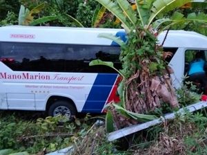 Terjadi Lagi Kecelakaan Mobil Wisata, Kini di Jalur Geopark Ciletuh Terjadi Lagi Kecelakaan Mobil Wisata, Kini di Jalur Geopark Ciletuh
