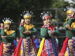 Melihat Keseruan Lomba Senam Kreasi Jali-Jali di Jaksel