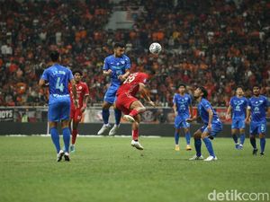 Persija Vs Chonburi Berakhir Imbang 3-3, Riko Cetak Dua Gol