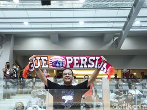 Peresmian JIS Sukses Digelar, Anies Janji Kembali Sebagai The Jakmania Peresmian JIS Sukses Digelar, Anies Janji Kembali Sebagai The Jakmania