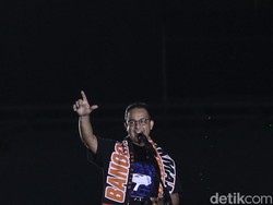 Anies soal Pagar Pembatas Penonton JIS Roboh: Semangat Jakmania Luar Biasa
