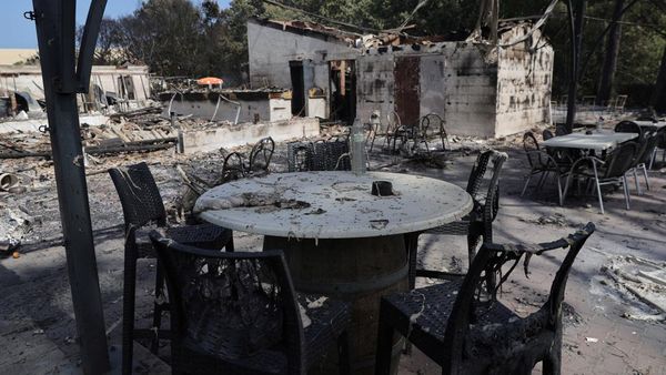 Potret Sisa-sisa Kebakaran Hutan yang Meluas di Prancis