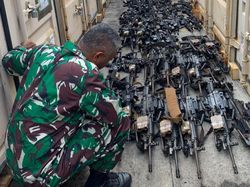 Ini Kata Korem 043/Gatam Terkait Senjata Militer Yang Ramai di Medos