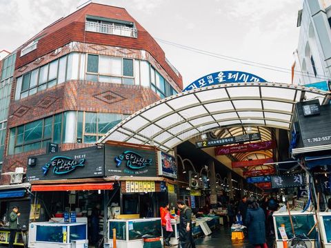 Seowigpo Olle Market/ Foto: visitkorea.or.id