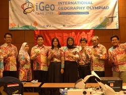 Bangga! Siswa RI Bawa Pulang 4 Medali Olimpiade Geografi Internasional