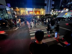 Ada Rekayasa Lalin, Begini Suasana Citayam Fashion Week Malam Ini