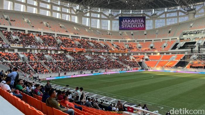 Acara Grand Launching Jakarta International Stadium (JIS) diselenggarakan sore ini. Gubernur DKI Jakarta Anies Baswedan nampak sudah tiba di lokasi, Minggu, 24/7/2022