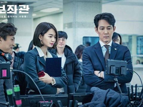 Ilustrasi Aktor dan aktris Korea di balik layar