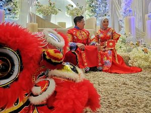 Viral Pernikahan Lintas Budaya, Pengantin Melayu Hadirkan Barongsai Viral Pernikahan Lintas Budaya, Pengantin Melayu Hadirkan Barongsai