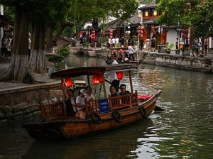 Mirip di Venesia, Kota Air Ini Ada di Shanghai Lho Mirip di Venesia, Kota Air Ini Ada di Shanghai Lho