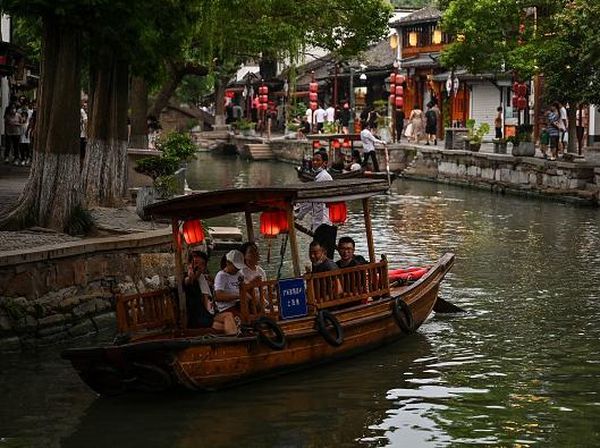 Mirip di Venesia, Kota Air Ini Ada di Shanghai Lho