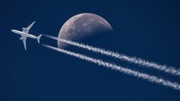 Cathay Pacific Pakai AI Google Kurangi Garis Putih Pesawat Pemanas Bumi