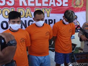 Sasar Kos-kosan Jogja, 3 Pelaku Curanmor Modus Step Motor Dibekuk