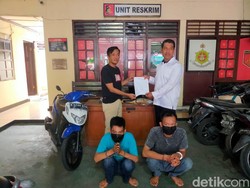 2 Pencuri Laptop Dibekuk Polisi Saat Kirim Hasil Curiannya