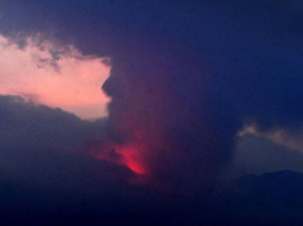 Gunung Sakurajima di Jepang Meletus, Begini Potretnya