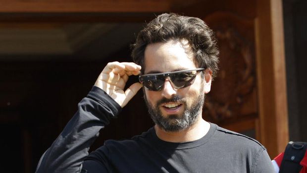 Google Sergey Brin at the Allen & Company Sun Valley Conference in Sun Valley, Idaho, Thursday, July 12, 2012. (AP Photo/Paul Sakuma)