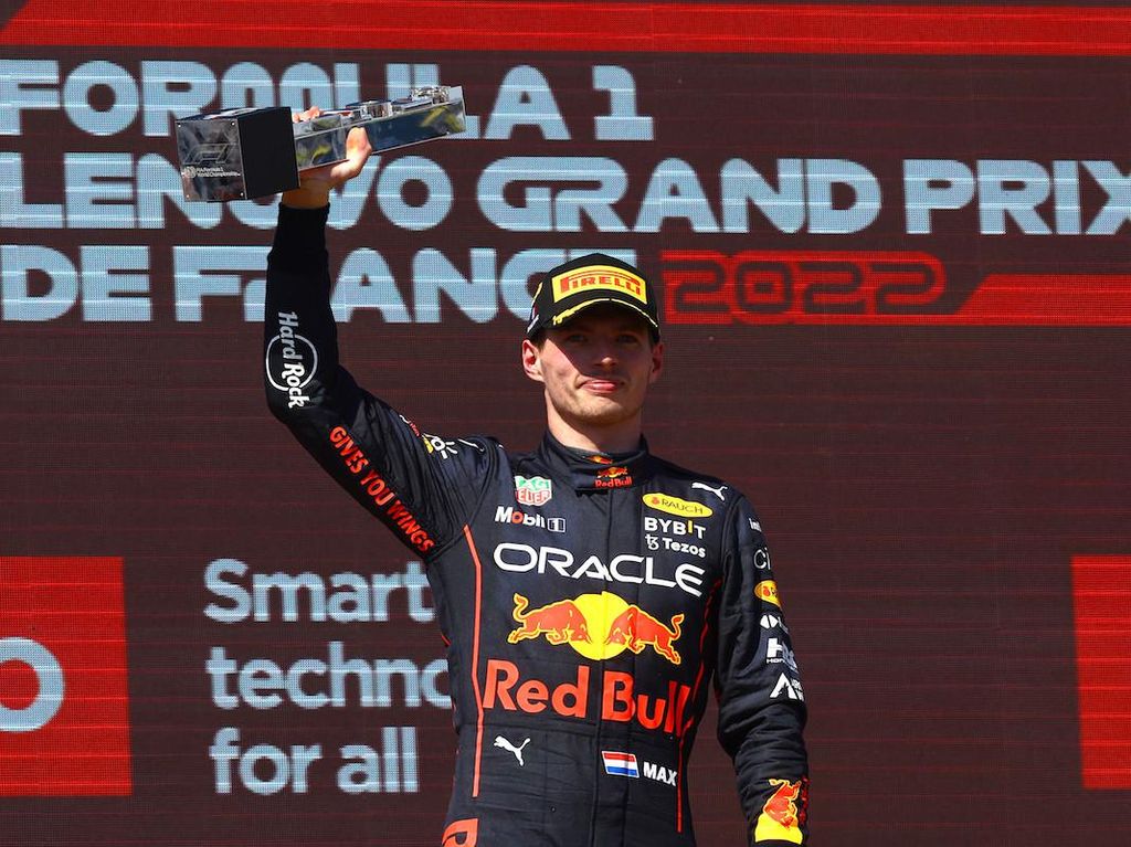 Menangi GP Prancis, Max Verstappen Kencang Sejak Awal