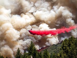 Menengok Kebakaran Hutan di California dari Angkasa Luar