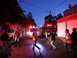 Momen Mencekam Drone Israel Tembaki Mobil di Tepi Barat