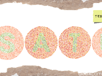 Tebak-tebakan Tes Buta Warna, Bisa Buat Usir Kantuk