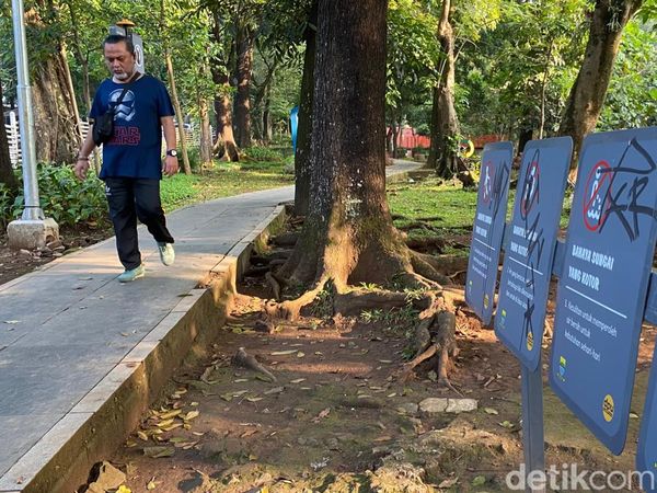 Keterlaluan! Taman Lansia di Bandung Jadi Sasaran Vandalisme