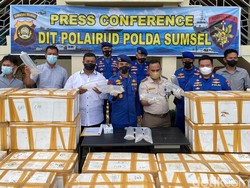 Polisi Gagalkan Penyelundupan Benih Lobster Senilai Rp 27 M di Sumsel
