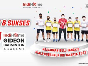 Kian Tajam! Atlet Akademi Badminton IndiHome Sabet Banyak Gelar Juara