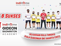 Kian Tajam! Atlet Akademi Badminton IndiHome Sabet Banyak Gelar Juara