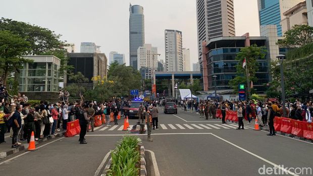 Citayam Fashion Week (Rakha Arlyanto Dharmawan/detikcom)