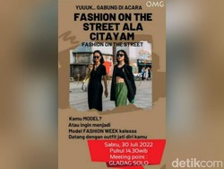Rencana Fashion Show Jalanan di Solo Dihadang Larangan Polisi