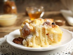 Kalori Susu Kental Manis di Kreasi Puding Roti Tawar buat Sarapan