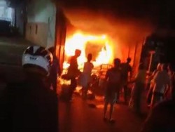 Kios Bensin Eceran di Malang Terbakar, Ibu dan Anak Terluka Bakar