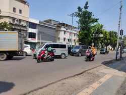 Kondisi Lalin di Kota Tua DKI Saat Jl Ketumbar-Lada Jadi Jalur Pedestrian