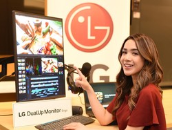 Monitor LG DualUp Sasar Pembuat Konten dan Coding, Ini Harganya