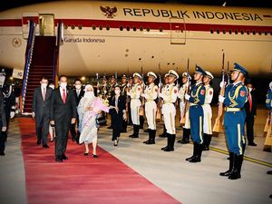 Jokowi Tiba di Beijing, Siap Bertemu Presiden dan PM China