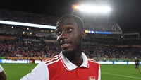 Nicolas Pepe direkrut mahal Arsenal dari Lille, tapi tak kunjung memperlihatkan performa oke. Kini Arsenal bersiap memutus kontraknya, bikin Pepe bisa jadi akan tersedia secara free transfer. Foto: Arsenal FC via Getty Images/David Price