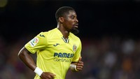 Serge Aurier mengalami perjalanan karier yang merosot. Bek kanan berusia 29 tahun itu tak punya klub setelah memperkuat Villarreal, padahal sempat main untuk PSG dan Tottenham. (Foto: NurPhoto via Getty Images/NurPhoto)