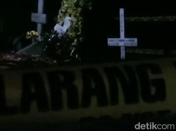 Suasana Malam di Makam Brigadir J Jelang Autopsi: Dijaga Polisi-PBB