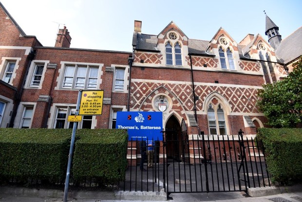 Thomas Battersea menjadi tempat Pangeran George bersekolah