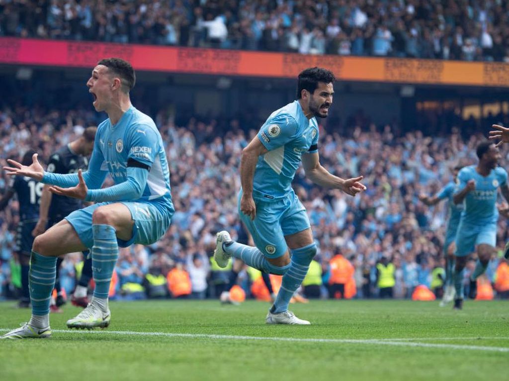 Foden Deja Vu Gol Aguero, Sama-sama Bawa Man City Juara Dramatis Foden Deja Vu Gol Aguero, Sama-sama Bawa Man City Juara Dramatis