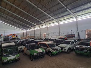 Penampakan 44 Mobil dan 12 Motor Milik ACT yang Disita Bareskrim