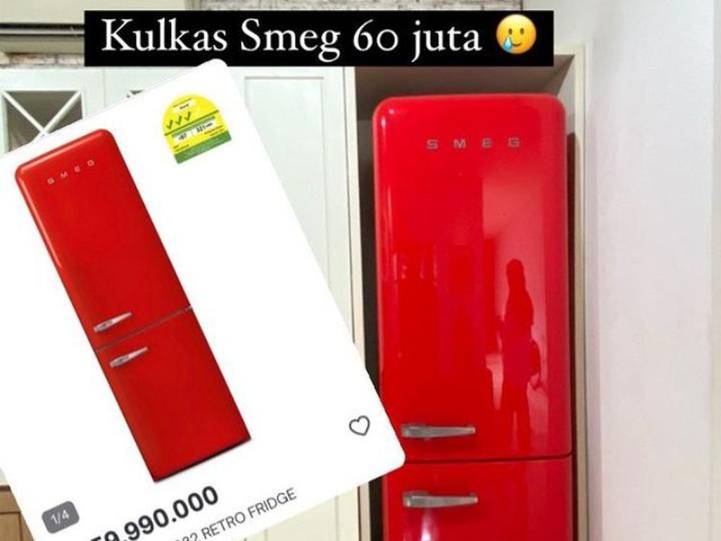 Punya Kulkas Seharga Rp 60 Juta, Begini Penampakan Dapur Refal Hady Punya Kulkas Seharga Rp 60 Juta, Begini Penampakan Dapur Refal Hady