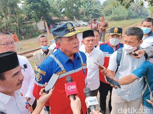 Kemhub Tegur Pemkab Serang Tak Pasang Rambu di TKP Odong-odong Vs Kereta Kemhub Tegur Pemkab Serang Tak Pasang Rambu di TKP Odong-odong Vs Kereta