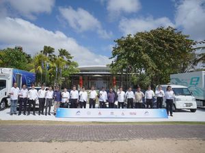 Toyota, Mitsubishi, Nissan, Fuso, Isuzu, Satukan Kekuatan Garap Kendaraan Listrik di Bali