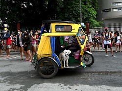 Gempa M 7,1 di Filipina, Kereta Metro Disetop-Pasien RS Dievakuasi