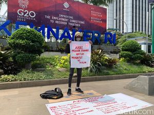 3 Hari Aksi Mogok Makan, Heriyanto Harap Menaker Dengar Keluhan Tak Dapat JKK