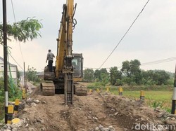 Jembatan Kacangan Gresik Akan Dibangun Setelah 7 Bulan Mangkrak