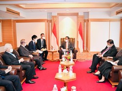 Jokowi Bertemu Presiden Japan-Indonesia Association, Ini yang Dibahas
