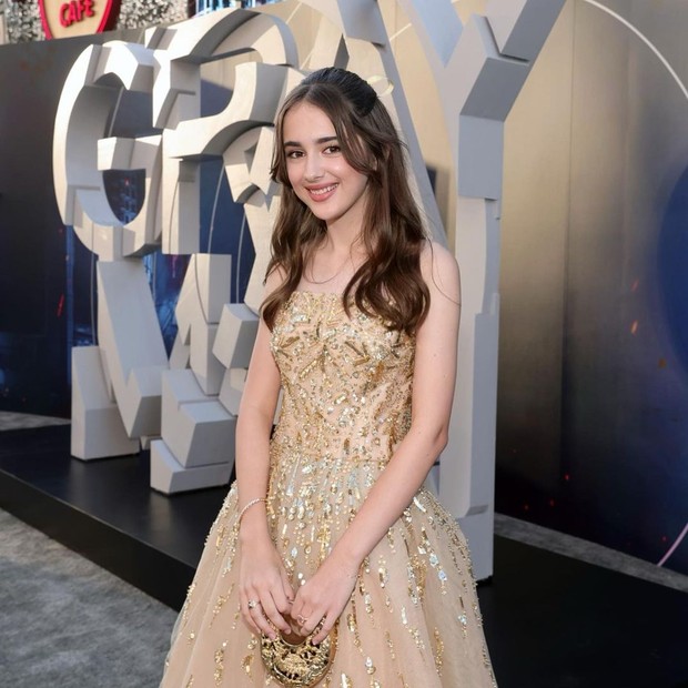 Julia Butters hadiri premiere film Netflix 'The Gray Man' (2022) di TCL Chinese Theatre IMAX, Los Angeles, California